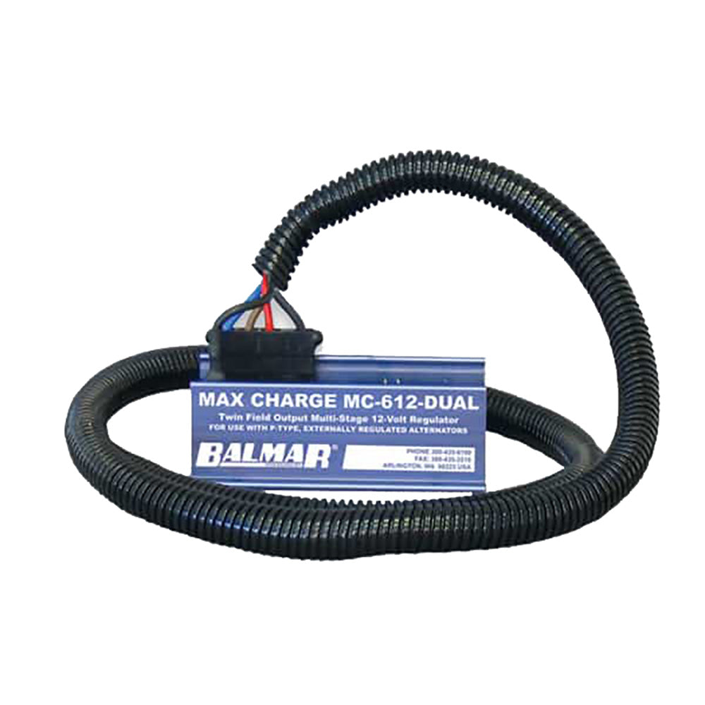 Balmar Dual MC612 MultiStage 12V Regulator wHarness MC612DUALH