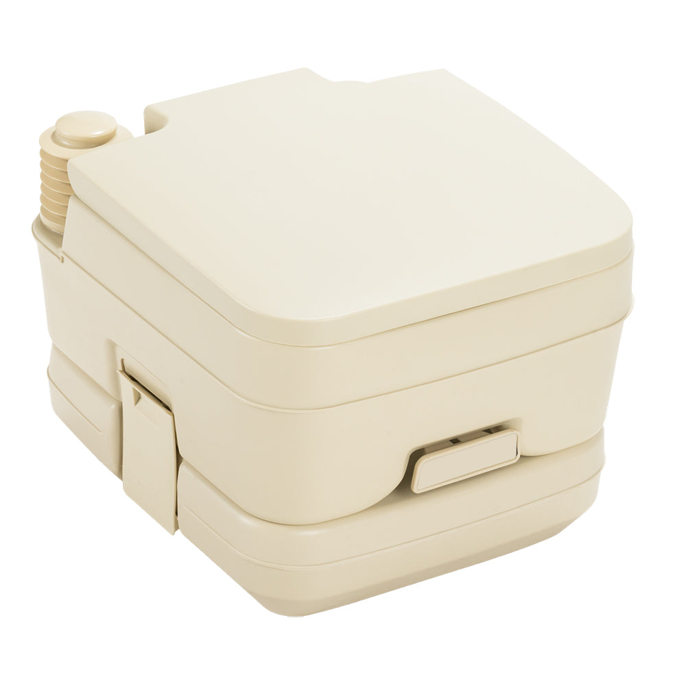 Dometic 962 Portable Toilet  25 Gallon  Parchment 301096202