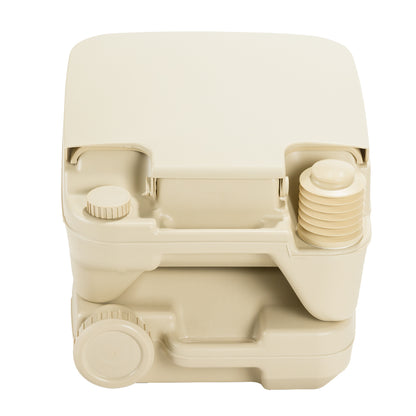 Dometic 962 Portable Toilet  25 Gallon  Parchment 301096202