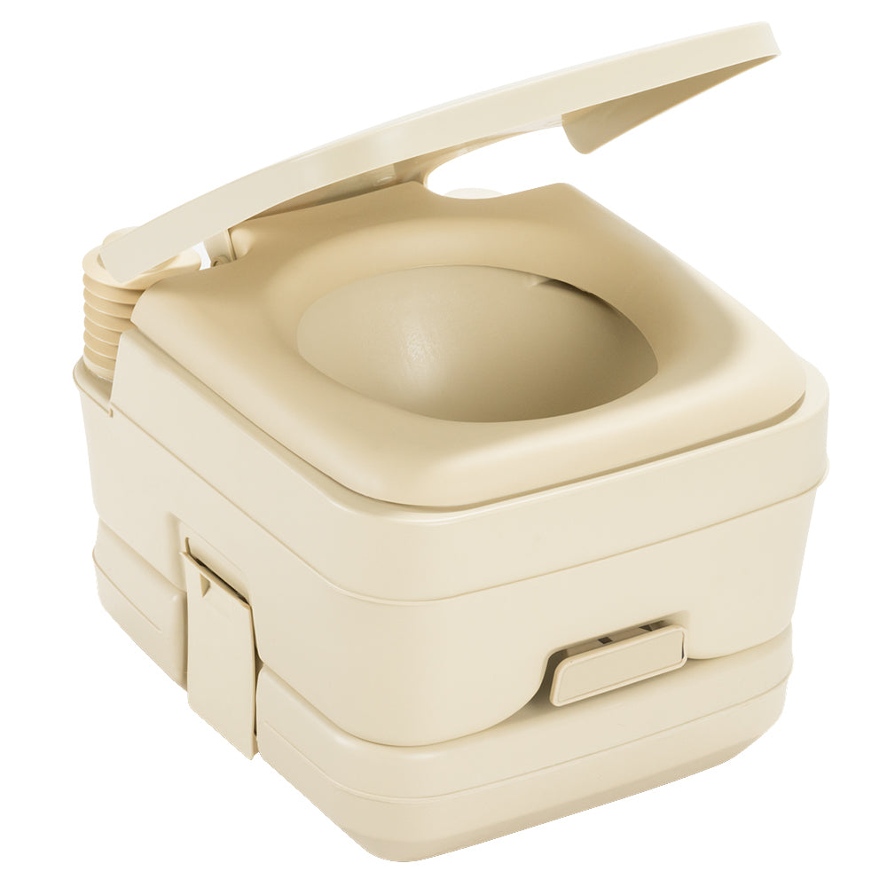 Dometic 962 Portable Toilet  25 Gallon  Parchment 301096202