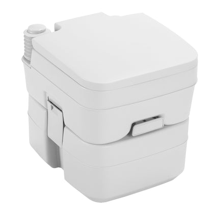 Dometic 966 Portable Toilet  5 Gallon  Platinum 301096606