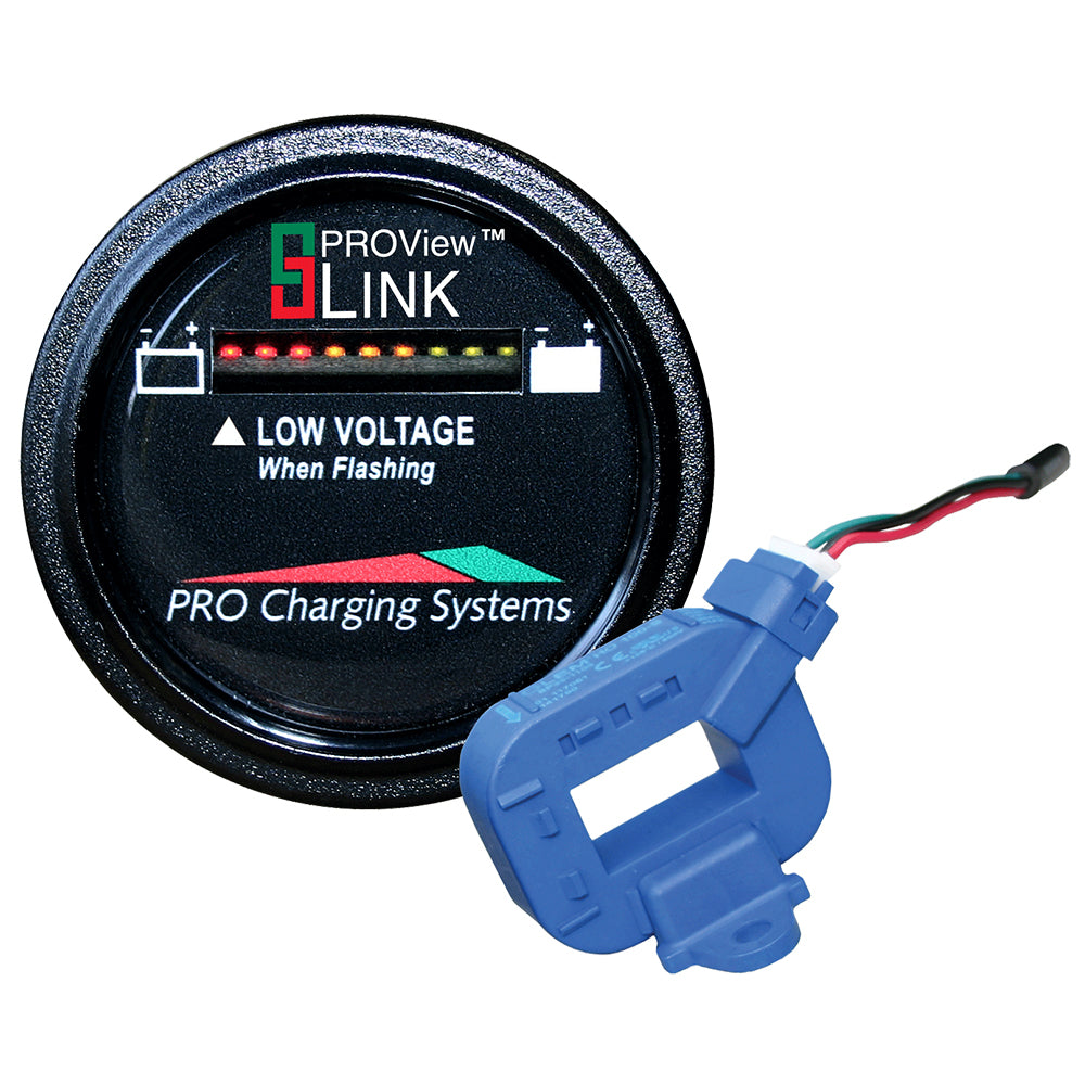 Dual Pro Lithium Battery Gauge  Single  Round Display BFGRLITH