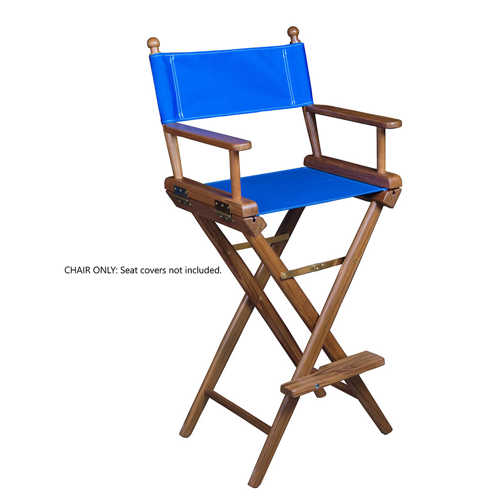 Whitecap Captains Chair wo Seat Covers  Teak 60039