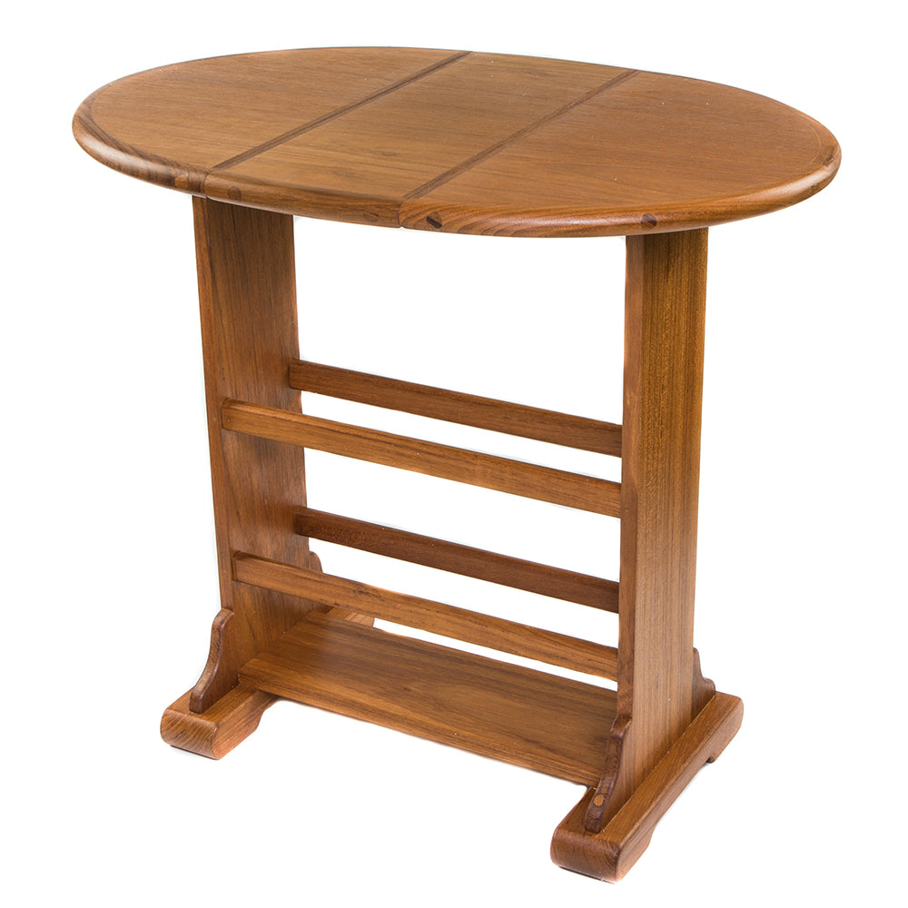 Whitecap Small Drop Leaf Table  Teak 60054