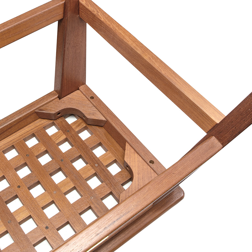 Whitecap Step Stool  Teak 60088