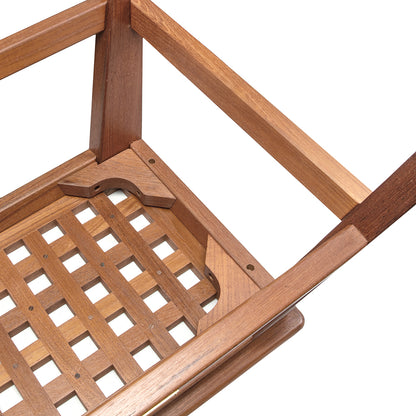 Whitecap Step Stool  Teak 60088