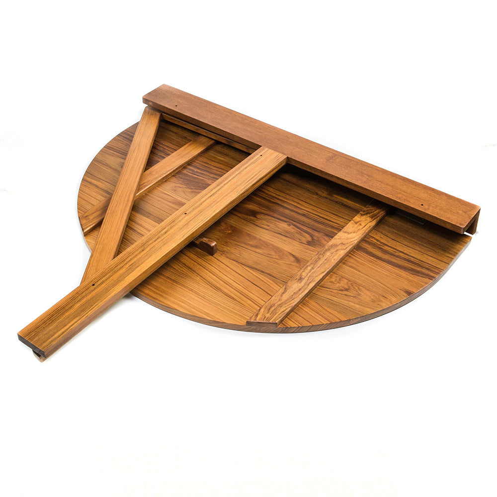 Whitecap Drop Leaf Table Oiled  Teak 63034