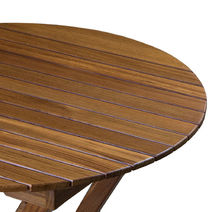 Whitecap Round Slat Table  Teak 63057
