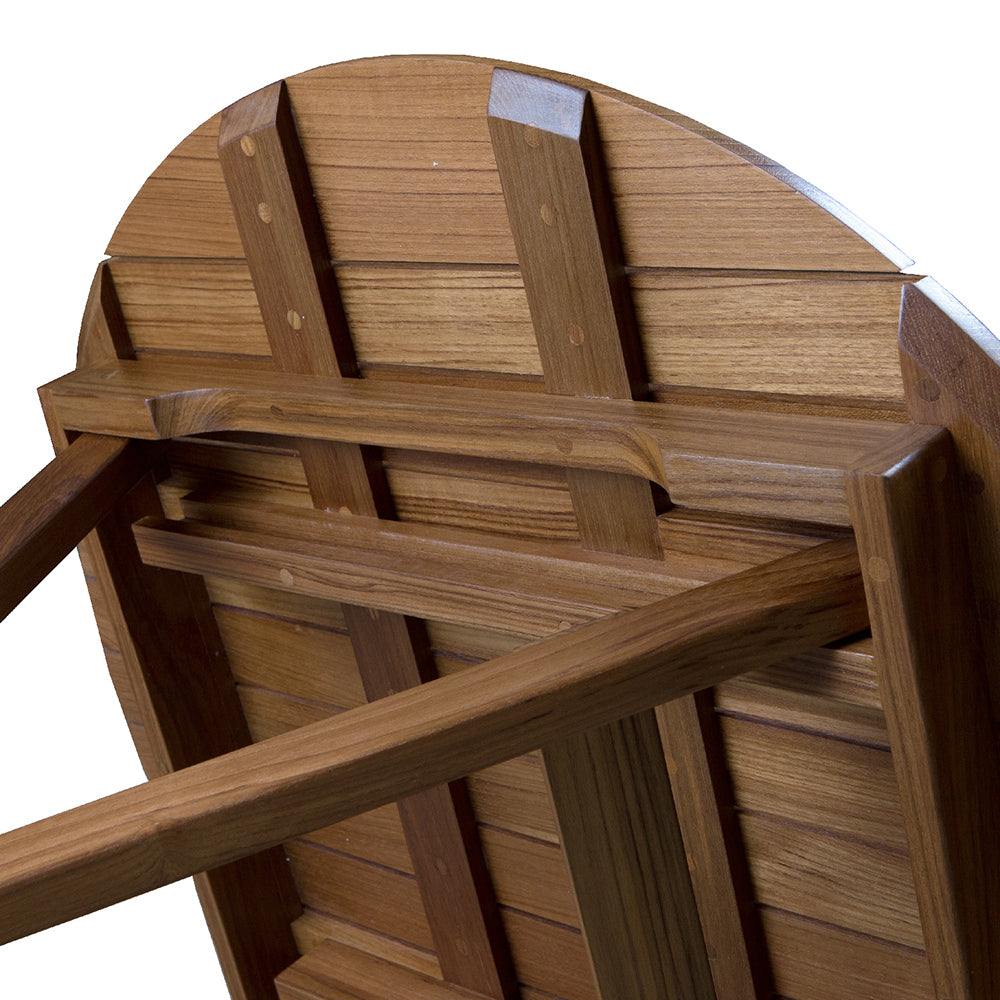 Whitecap Round Slat Table  Teak 63057