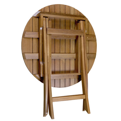 Whitecap Round Slat Table  Teak 63057