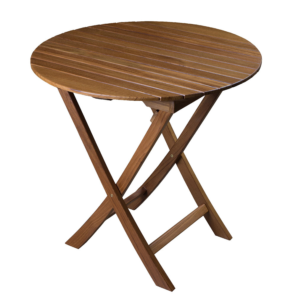 Whitecap Round Slat Table  Teak 63057