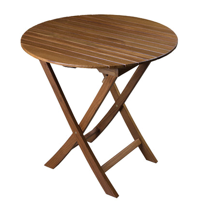 Whitecap Round Slat Table  Teak 63057