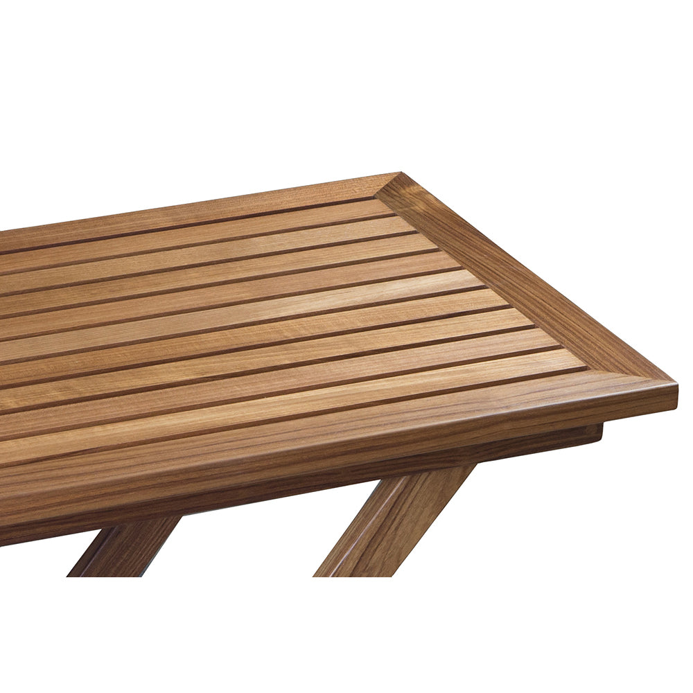 Whitecap Folding Slat Table  Teak 63058