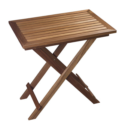 Whitecap Folding Slat Table  Teak 63058