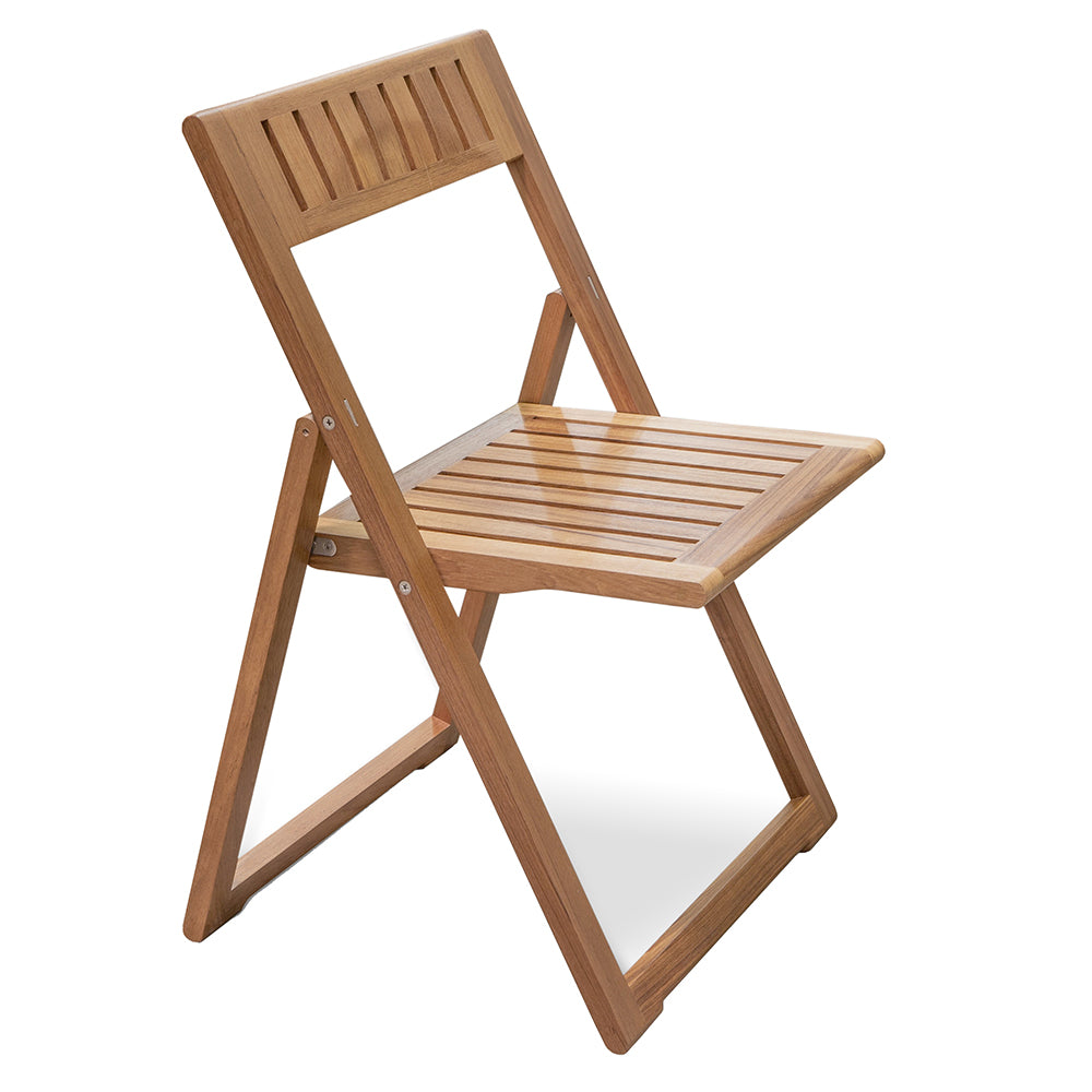 Whitecap Folding Slat Chair  Teak 63059