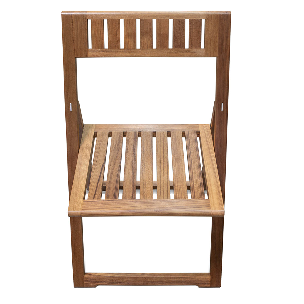 Whitecap Folding Slat Chair  Teak 63059