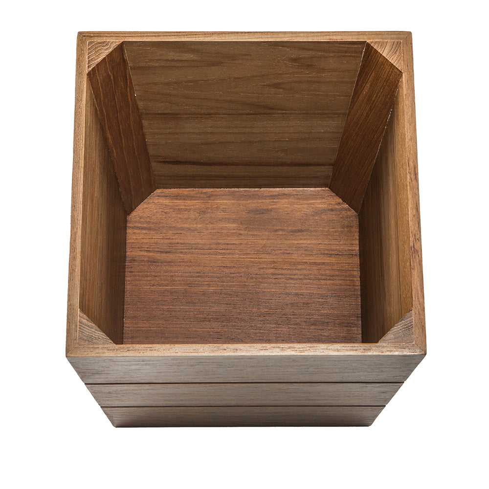 Whitecap Large Waste Basket  Teak WT63100