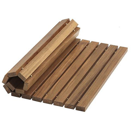 Whitecap RollUp Shower Mat  Teak WT63108