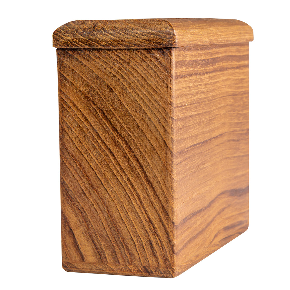 Whitecap Square Toothbrush Holder Oiled  Teak 63111