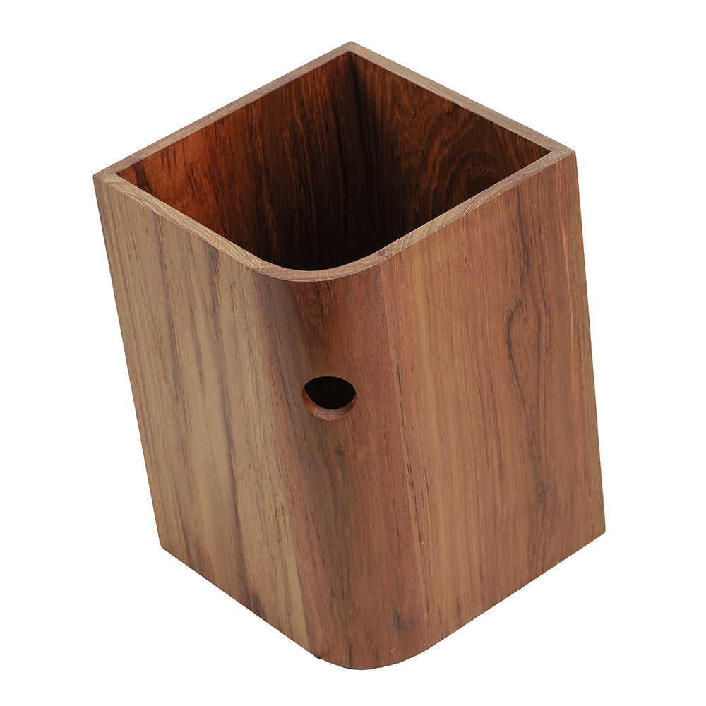 Whitecap EKA Collection Waste Basket  Teak 63206