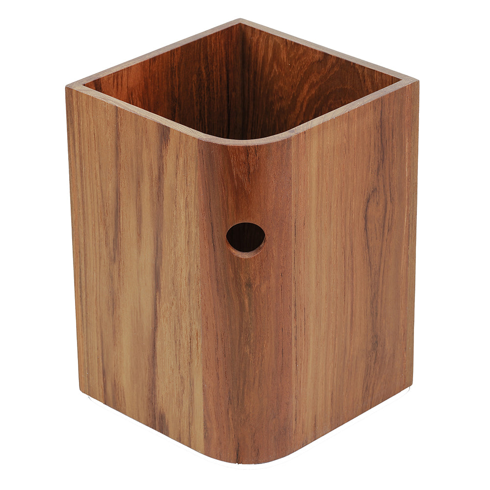 Whitecap EKA Collection Waste Basket  Teak 63206