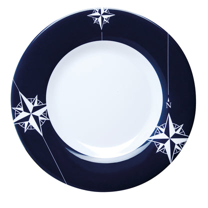 Marine Business Melamine Round Dessert Plate  NORTHWIND  7 Set of 6 15003C