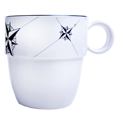 Marine Business Melamine NonSlip Coffee Mug  NORTHWIND  Set of 6 15004C