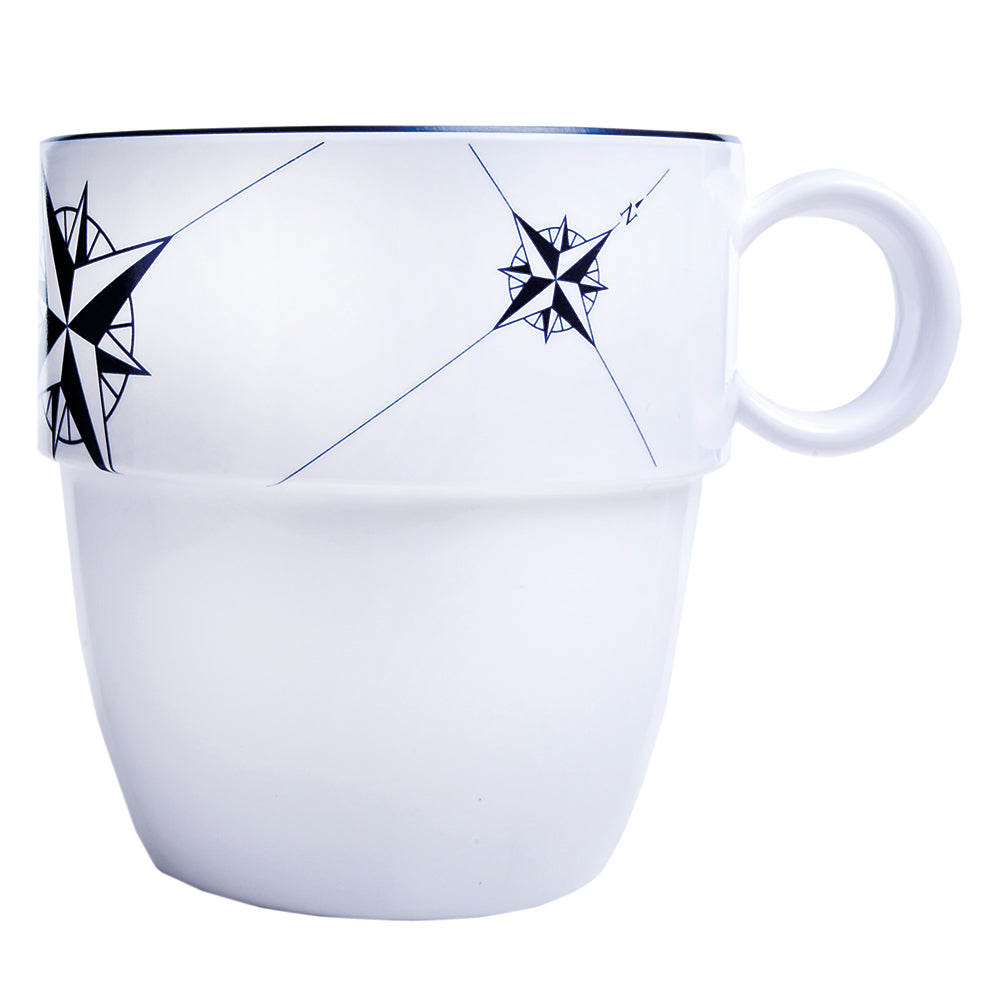 Marine Business Melamine NonSlip Coffee Mug  NORTHWIND  Set of 6 15004C