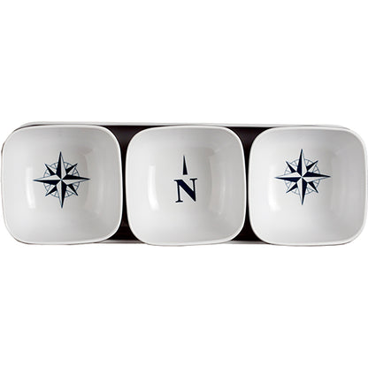Marine Business Melamine Snack Set  NORTHWIND  Set of 4 15013