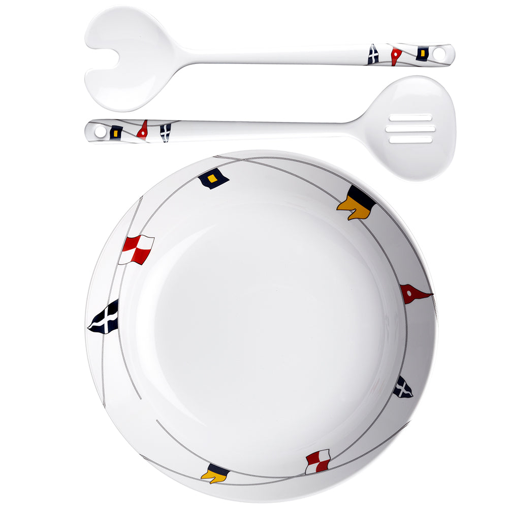 Marine Business Melamine Salad Bowl  Servers  REGATA 12008