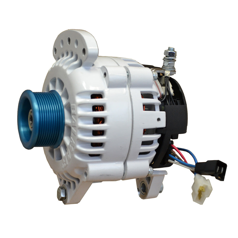 Balmar Alternator 120 AMP 12V 315 Dual Foot Saddle J10 Pulley Isolated Ground 60120J10