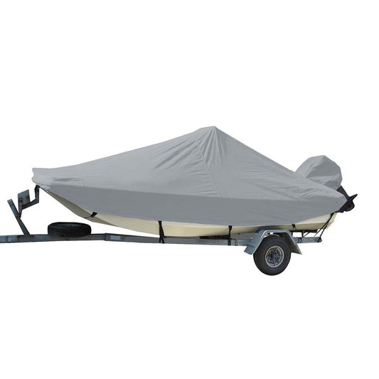 Carver SunDURA StyledtoFit Boat Cover f205 Bay Style Center Console Fishing Boats  Grey 71020S11