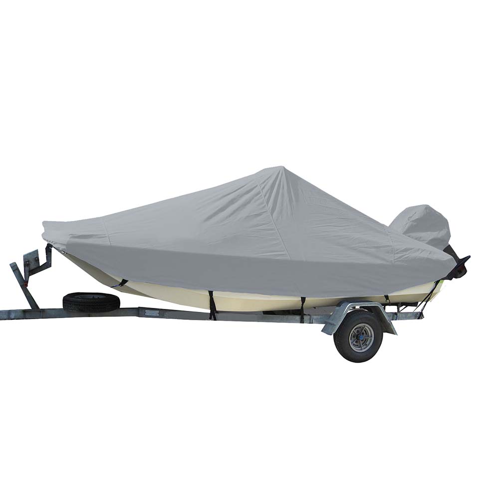 Carver SunDURA StyledtoFit Boat Cover f235 Bay Style Center Console Fishing Boats  Grey 71023S11