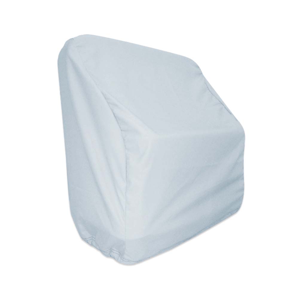 Carver PolyFlex II Universal Reversible Seat Cover  40H x 35W x 19D  Grey 84012F10