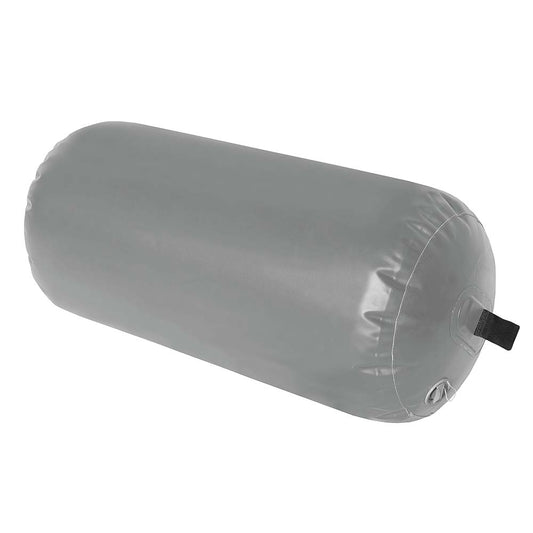 Taylor Made Super Duty Inflatable Yacht Fender  18 x 42  Grey SD1842G