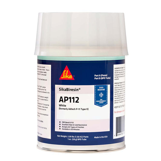 Sika SikaBiresin AP112 White Quart BPO Hardener Required 609802