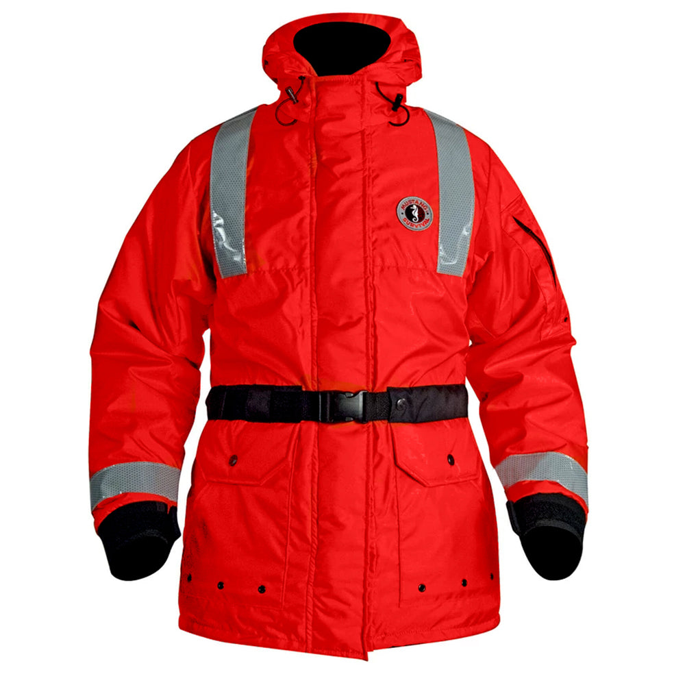 Mustang ThermoSystem Plus Flotation Coat  Red  Medium MC15364M206
