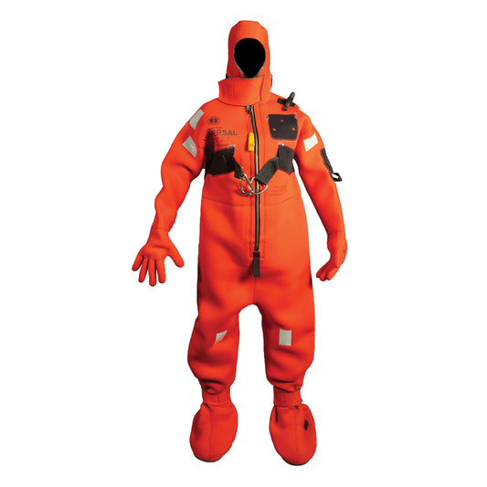 Mustang Neoprene Cold Water Immersion Suit wHarness  Red  Adult Small MIS220HR40209