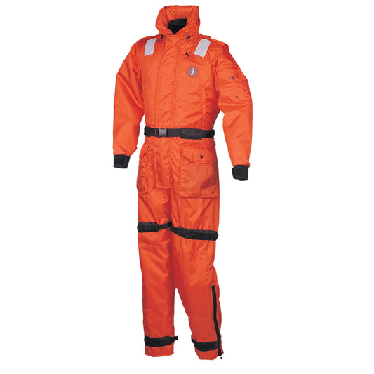 Mustang Deluxe AntiExposure Coverall  Work Suit  Orange  XS MS21752XS206
