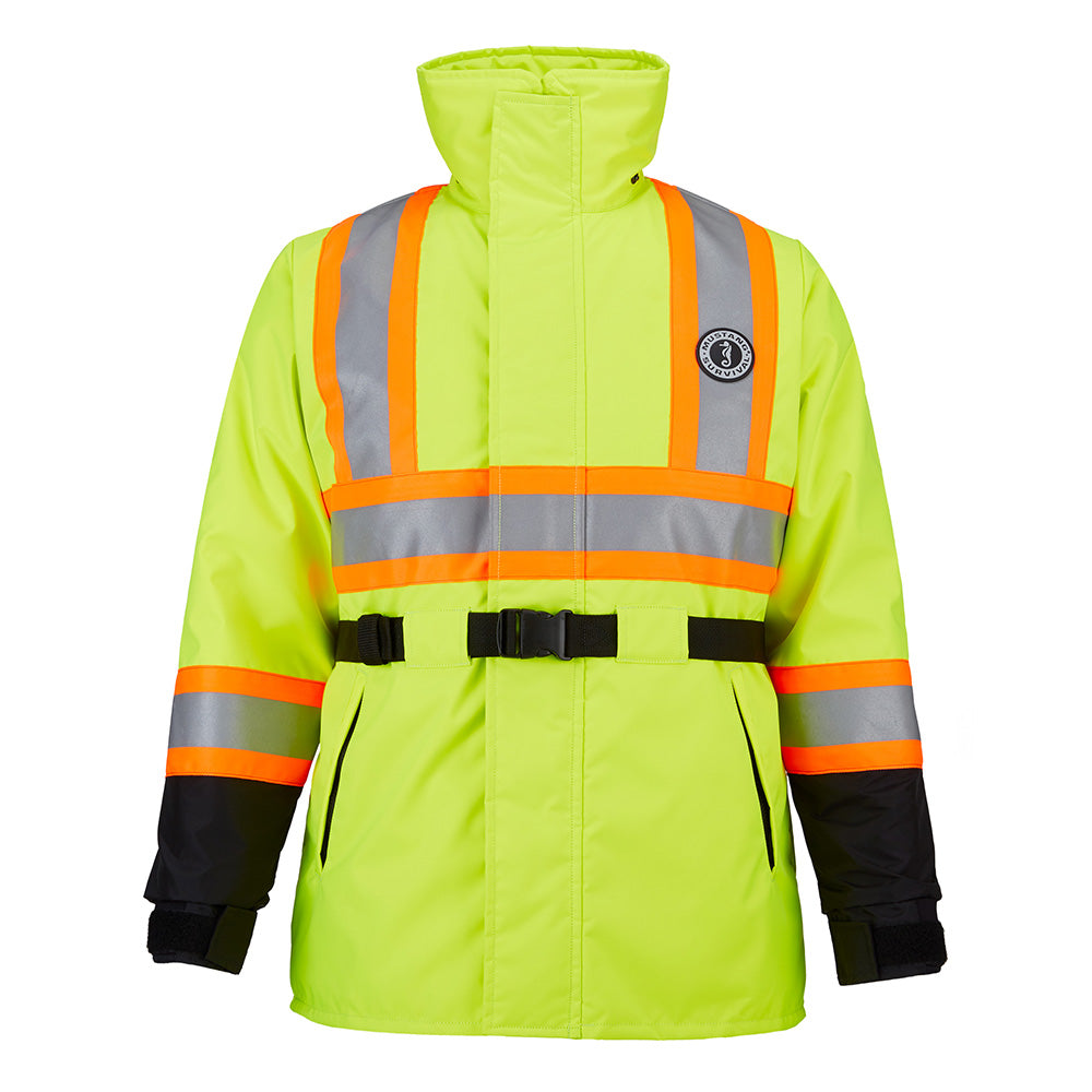 Mustang Classic Flotation Coat  Fluorescent YellowGreenBlack  XXXL MC1506T3239XXXL206