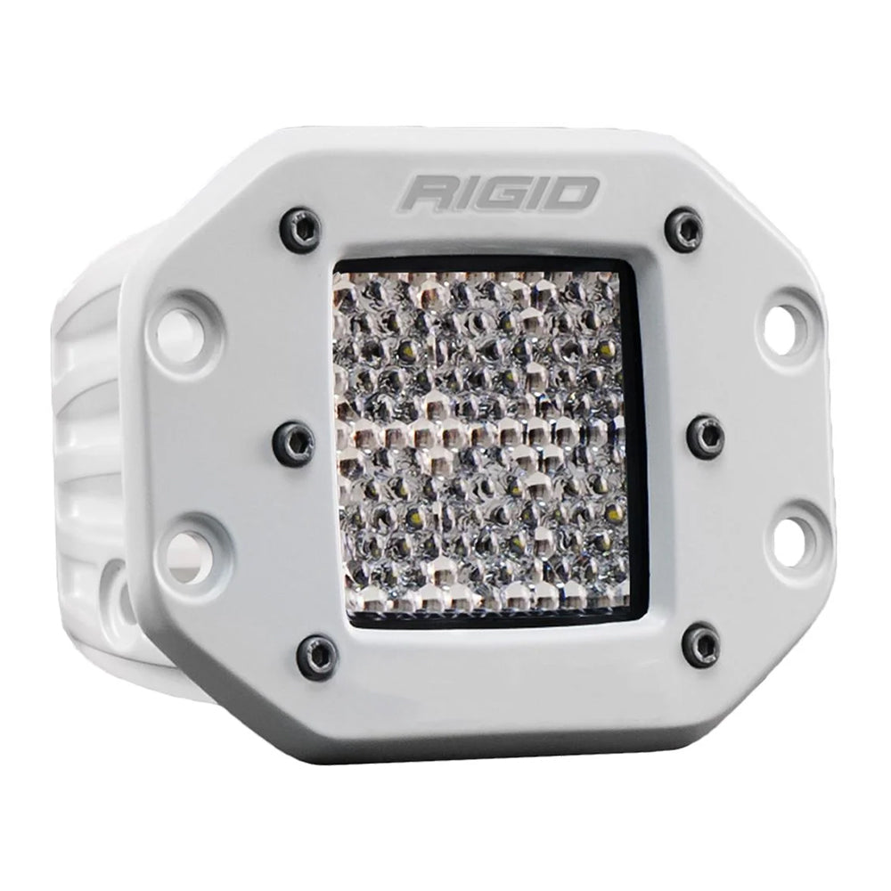 RIGID Industries DSeries PRO Hybrid Diffused Flush Mount White Light 611513