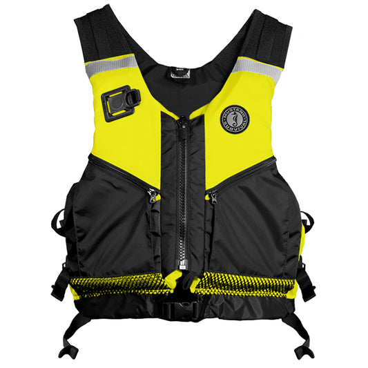 Mustang Operations Support Water Rescue Vest  Fluorescent YellowGreenBlack  XSSmall MRV050WR251XSS216