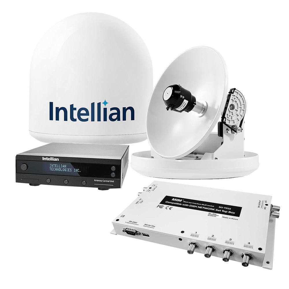 Intellian i2 US System wDISHBell MIM2 w3M RG6 Cable  15M RG6 Cable B4209DN2