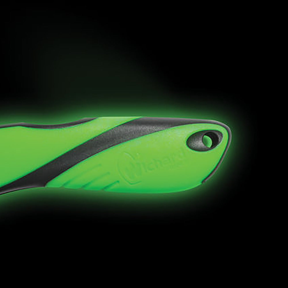 Wichard Offshore Knife  Serrated Blade  ShacklerSpike  Fluorescent 10122