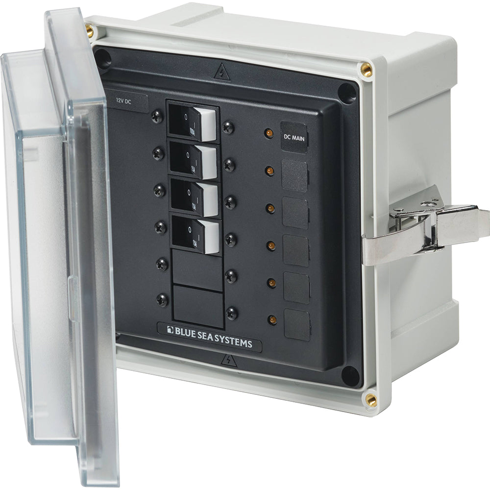 Blue Sea 3133  SMS Panel Enclosure wMain  3 Branch 1224V  1224V DC 3133