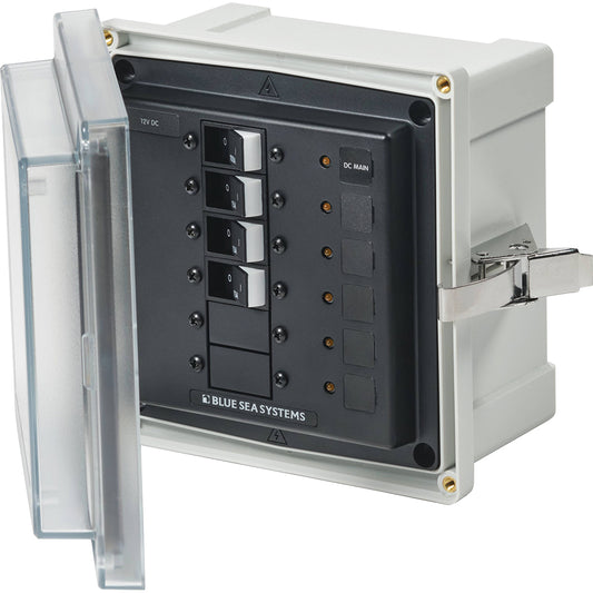 Blue Sea 3133  SMS Panel Enclosure wMain  3 Branch 1224V  1224V DC 3133