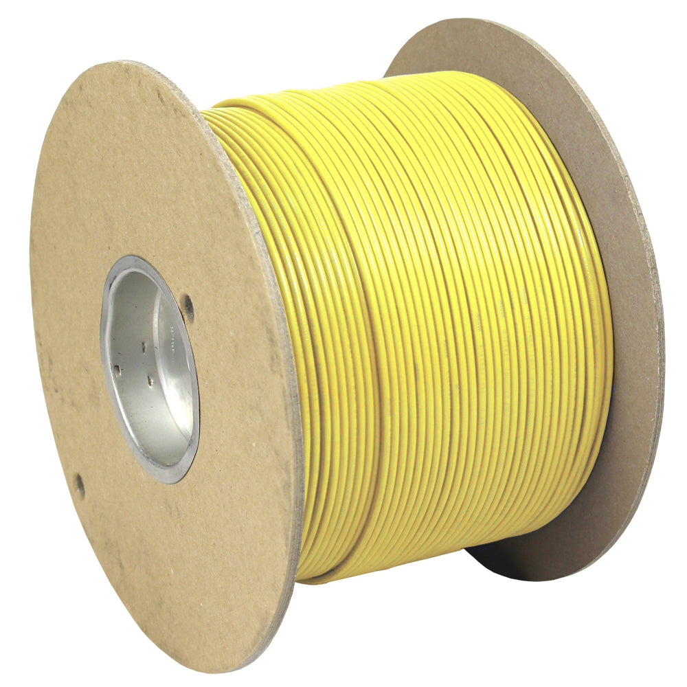 Pacer Yellow 18 AWG Primary Wire  1000 WUL18YL1000