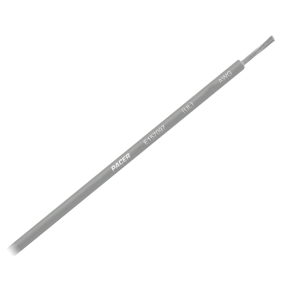 Pacer Grey 14 AWG Primary Wire  25 WUL14GY25