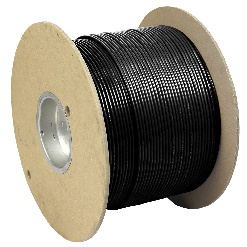 Pacer Black 14 AWG Primary Wire  1000 WUL14BK1000
