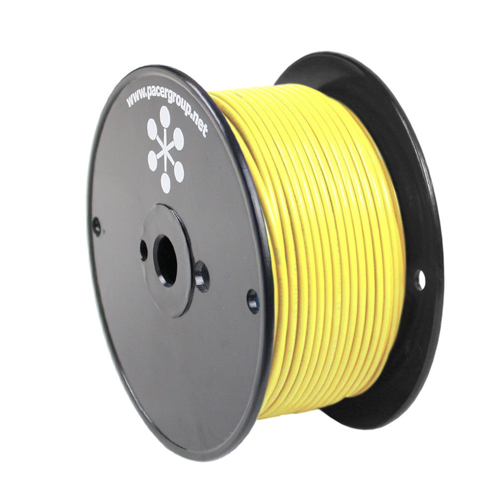 Pacer Yellow 10 AWG Primary Wire  250 WUL10YL250